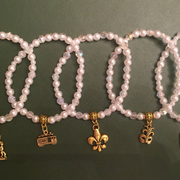 NOLA Themed Bracelet Cake Pulls