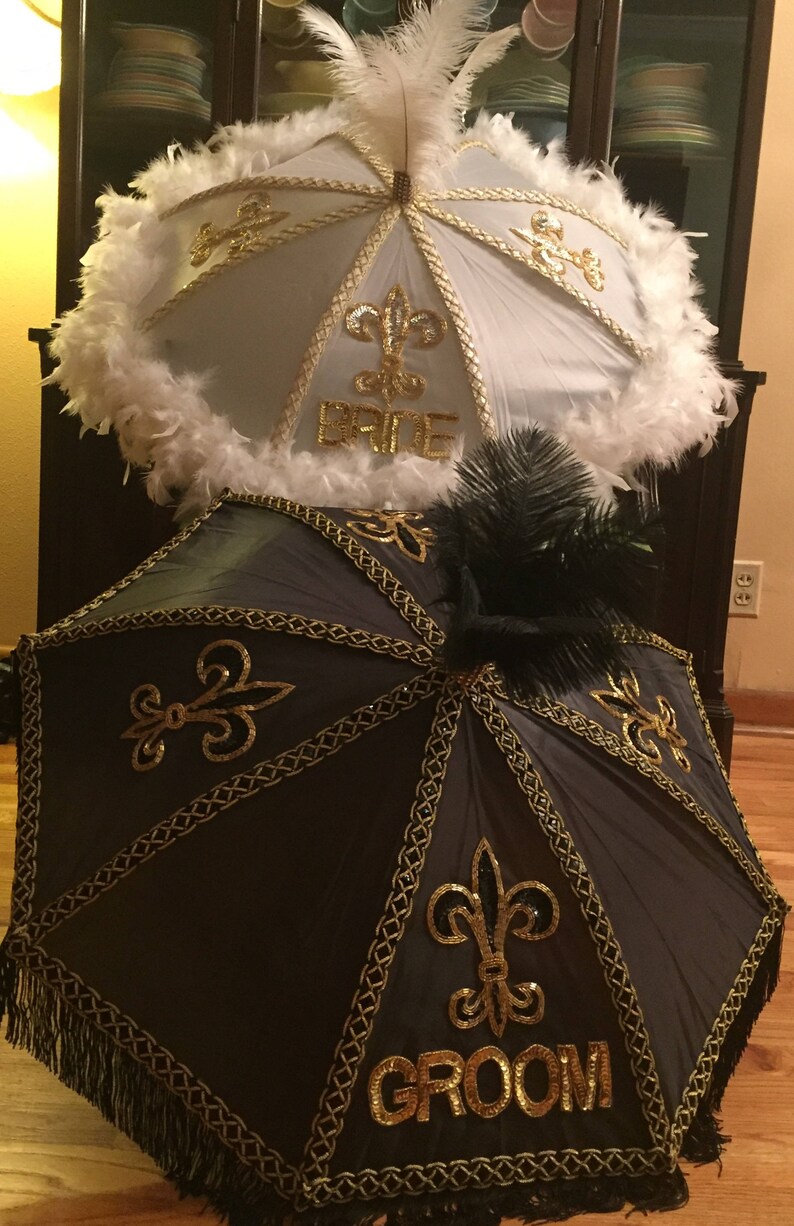 Second Line Umbrellas Large Super Fancy Set of 2 Etsy