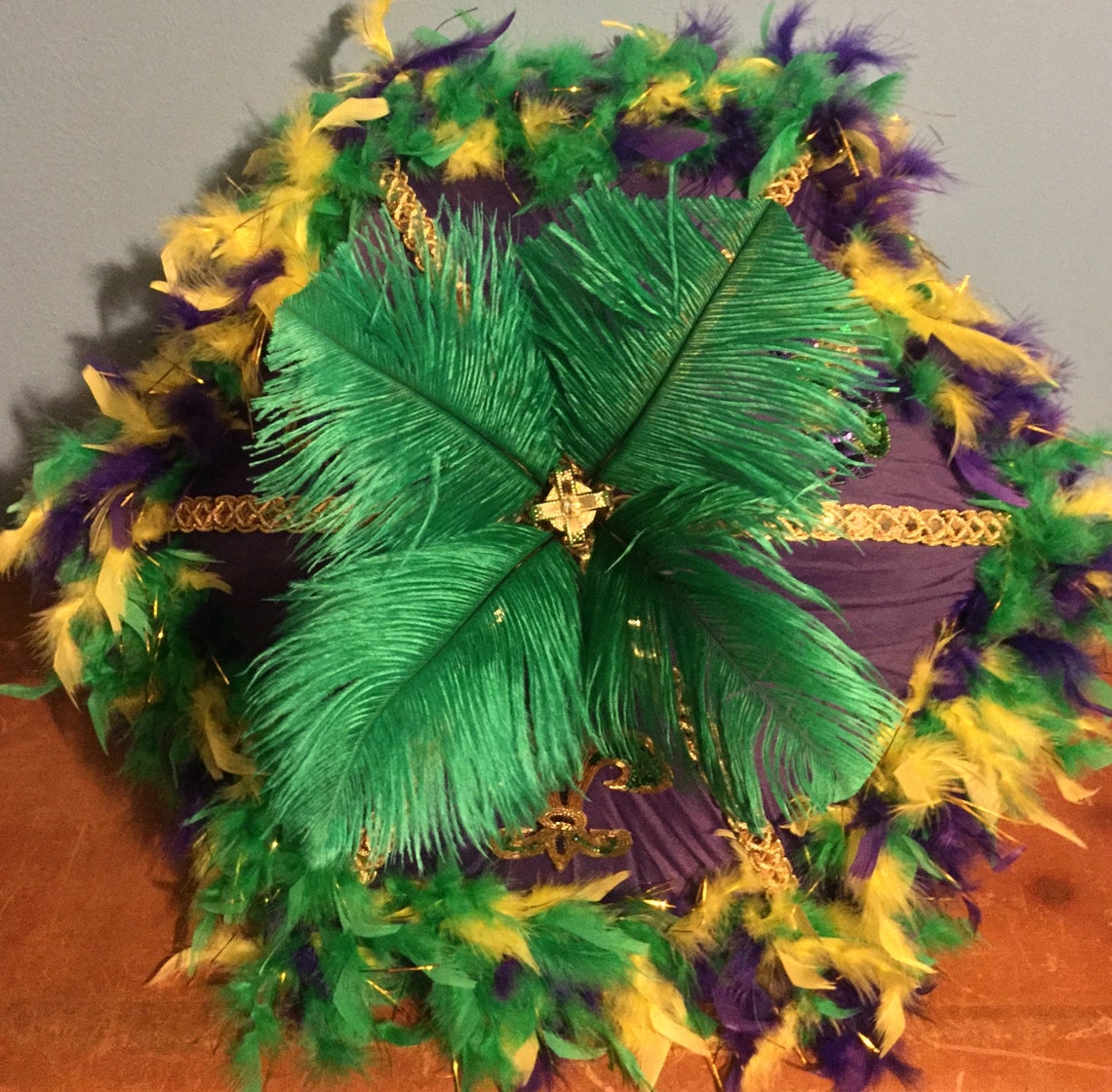 Royal Mardi Gras Umbrella Etsy