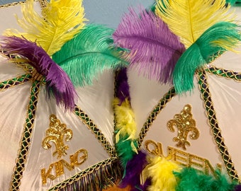 The Krewe Royale Second Line Umbrellas