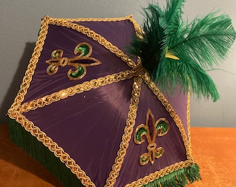 Fancy Mardi Gras Second Line Umbrella