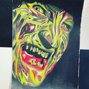 Freddy Krueger A Nightmare on Elm Street drawing