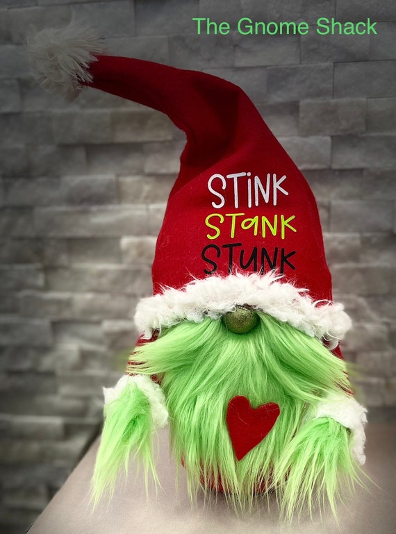 Grinch inspiriert Weihnachtswichtel