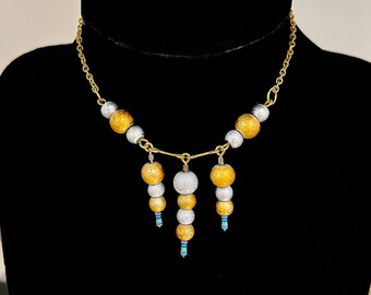 Upcycled Resistor Necklace & Earrings: Handmade Tech Jewelry