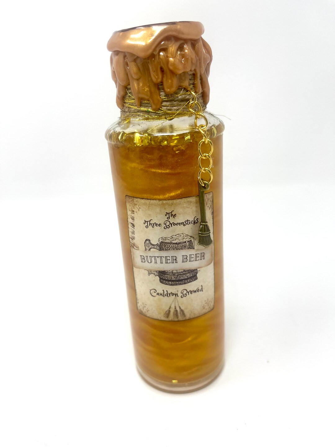 Butter Beer Bottle Potion Bottle Decoration Wizard Witch Etsy