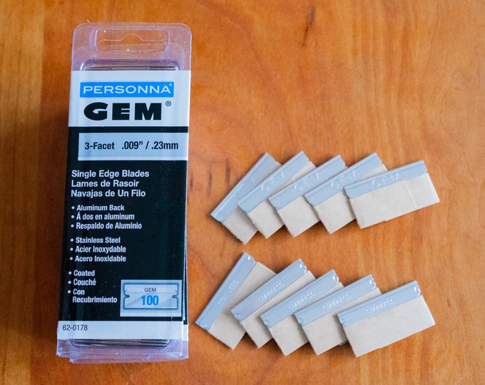 GEM Razor Blades Etsy