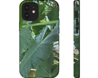 Tropical Green Leaves , Tough Cases