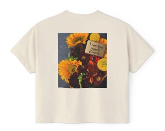 Sunflower Bouquet shirt | Floral Graphic Tee