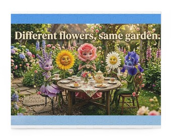 Garden Tea, Puzzle (120, 252, 500-Piece)