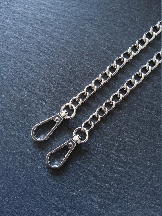 Jewelry Made by Me, Key Ring with Lobster Clasp and Chain Extender, 3.5 Inches, Silver Tone (1 Piece)