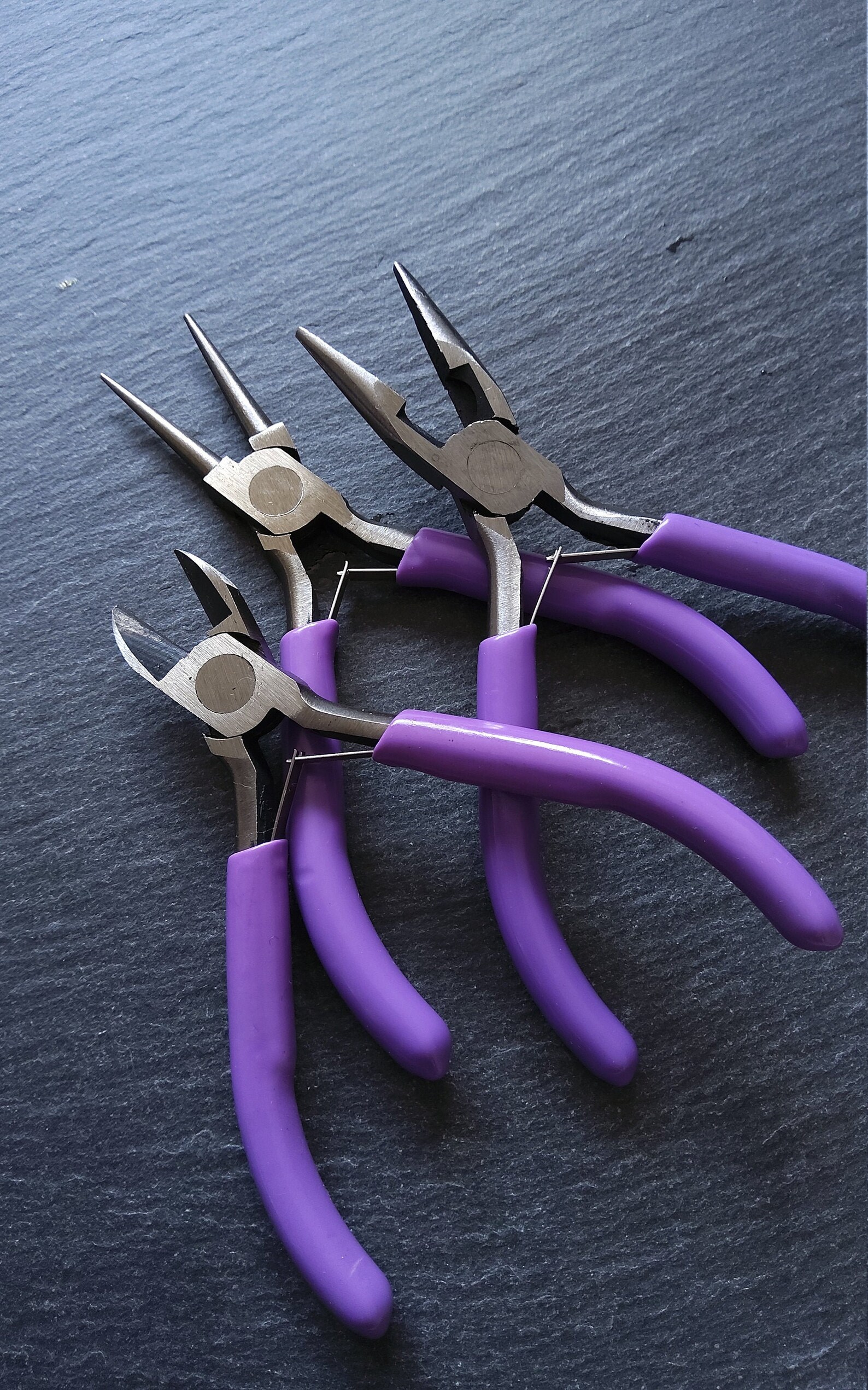 Jewellery Pliers Chain Nose Round Nose & Side Cutter Pliers Etsy India