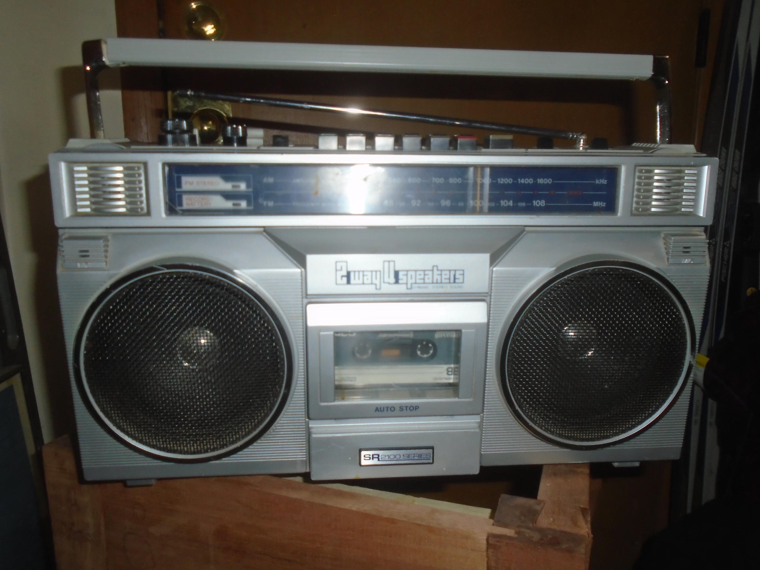Vintage Sears SR 2100 Series Am/fm Cassette Player Boombox - Etsy