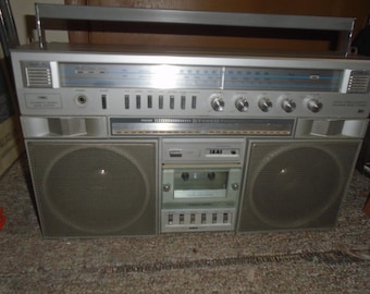 Vintage Panasonic SG-J500 Am/fm Cassette/record Player Boombox - Etsy