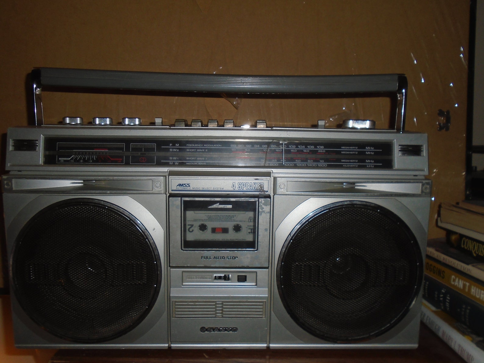 Vintage Sanyo M9935K Cassette Recorder Boombox Etsy