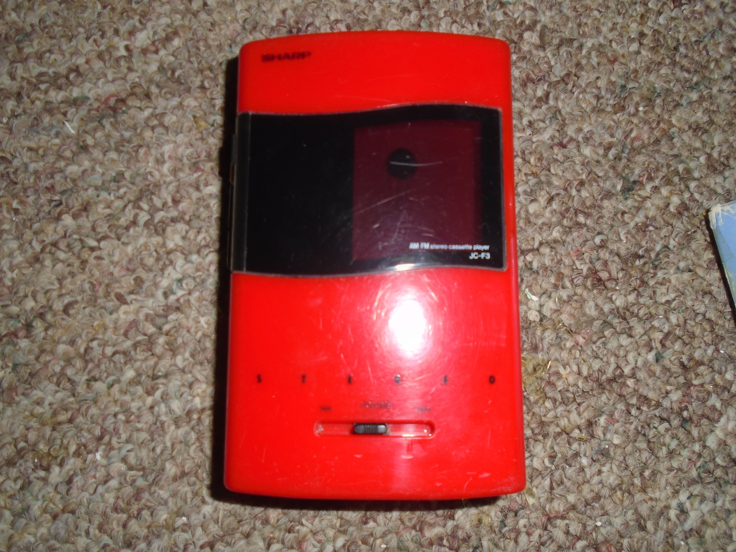 その他 SHARP JC-F3J-R SHARP JC-F3J-R（Vintage Sharp Portable Walkman Stereo