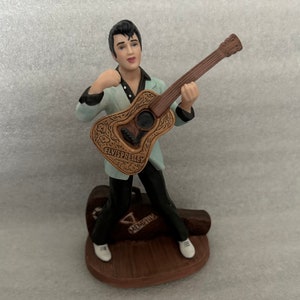 Elvis vintage figurine with guitar