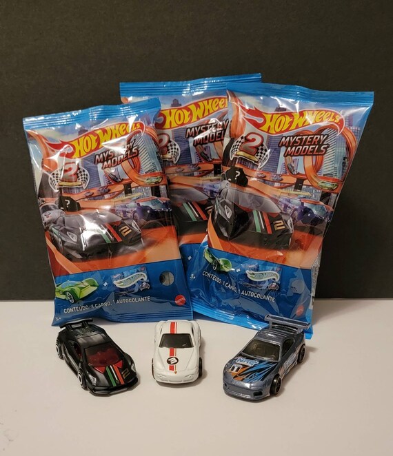 Hot Wheels Sealed Mystery Models Set of 3 Including Chase Car Etsy