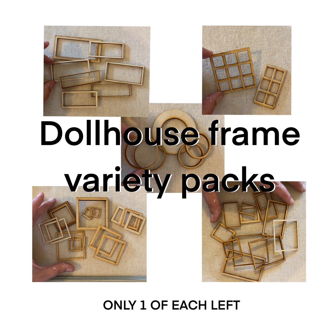 Dollhouse Frames Variety Pack Etsy