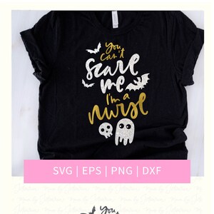 nurse witch svg nurse svg witch halloween svg nurse nurse svg shirt scare me I/'m a nurse halloween witch shirt Nurse halloween svg