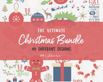 Xmas Svg Bundle Etsy