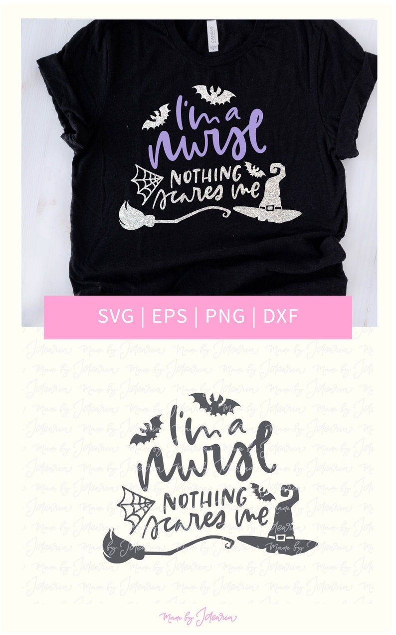 nurse witch svg nurse svg witch halloween svg nurse nurse svg shirt scare me I/'m a nurse halloween witch shirt Nurse halloween svg