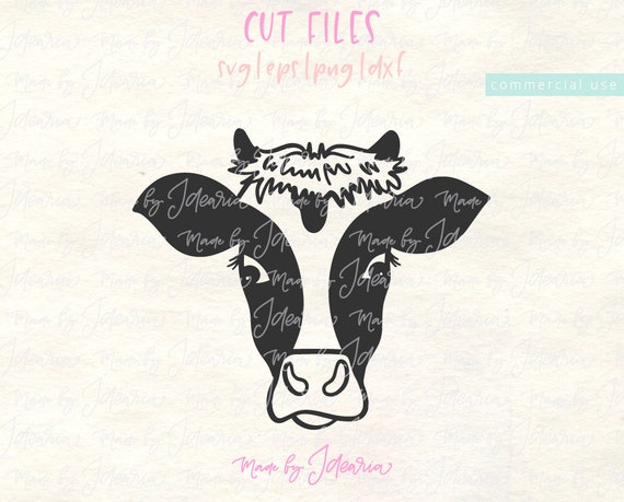 Download Cow svg cow face svg cow head svg svg files cow cut files ...