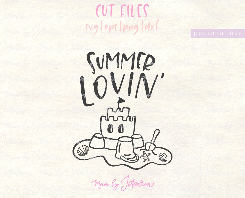 Download Summer svg kids summer svg summer lovin svg sand castle | Etsy