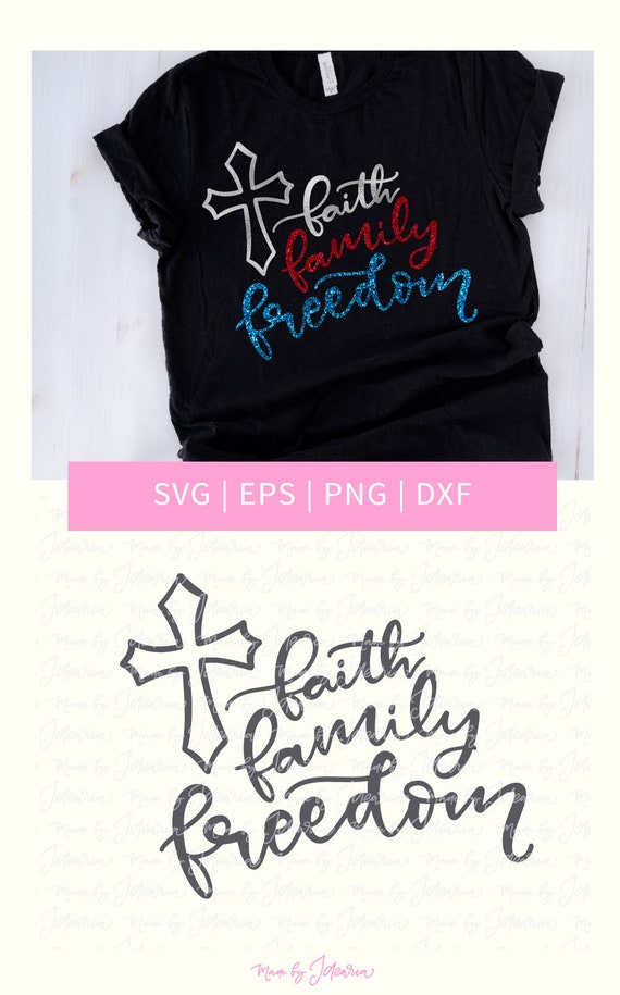 4th Of July Svg Christian Svg Fourth Of July Svg Cross Svg Etsy