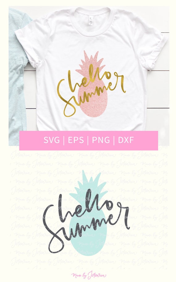 Download Hello Summer Svg Summer Svg Summer Svg Women Pineapple Svg Etsy