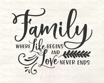 Instant Download Family Svg Files Home Decor Svg 25 Family Quotes Svg Bundle Family SVG Quotes Png Eps Family Love Svg Home Quote Svg