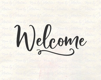 Download Welcome svg | Etsy