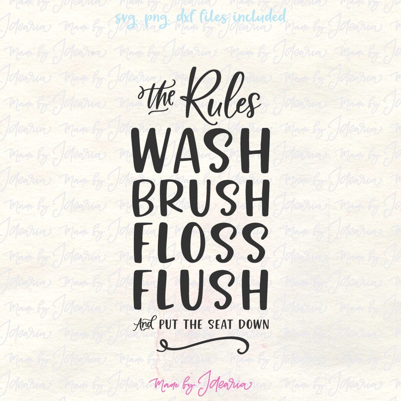 Download Bathroom Svg Funny Bathroom Svg Bathroom Cut File Bathroom Etsy