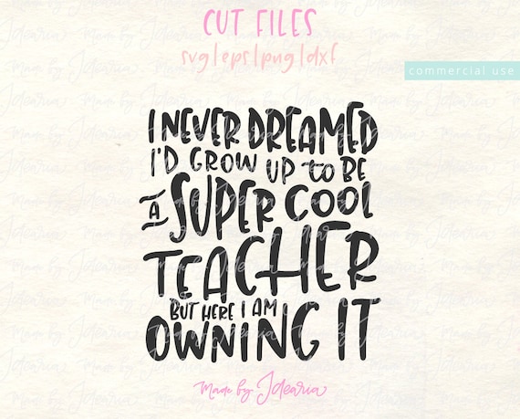 Download Funny Teacher Svg Teacher Svg Teacher Svg Files Teacher Svg Etsy
