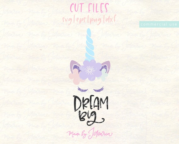 Free Free 144 Dream Big – Unicorn Head Svg SVG PNG EPS DXF File