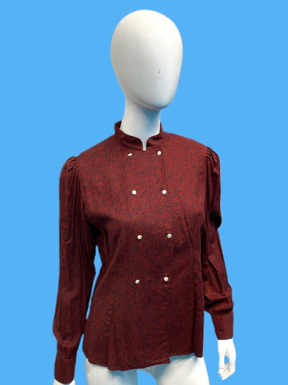 1980’s Alain Frigaret Prairie Blouse sz 12