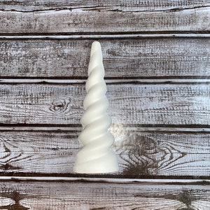 Ready to Paint Plaster Craft Chalkware   1 piece Thick UNICORN Horn 7 inches long Horse Animals  P0402