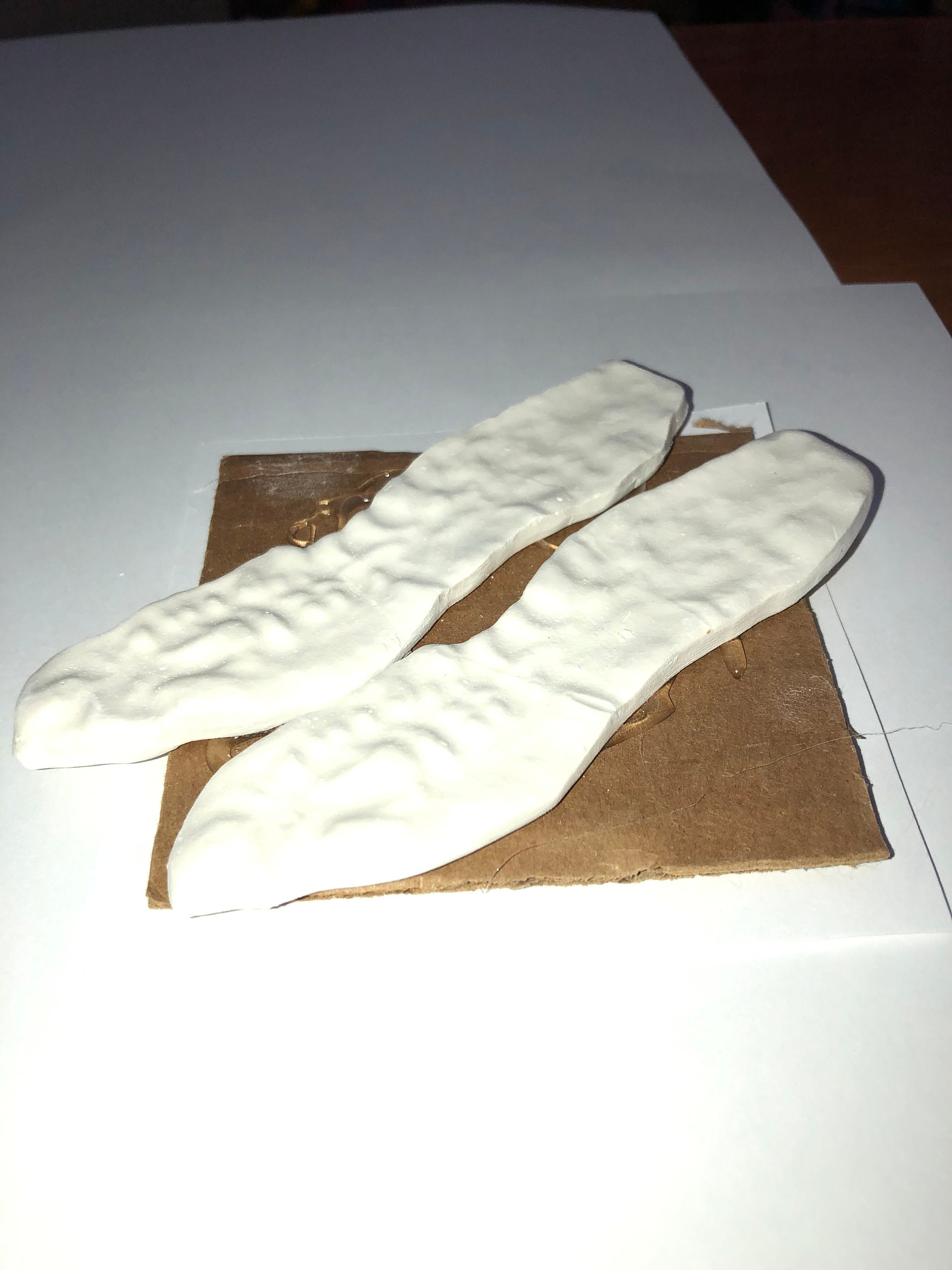 Ready to Paint Plaster of Paris DIY Craft 2 piece Strips of Etsy