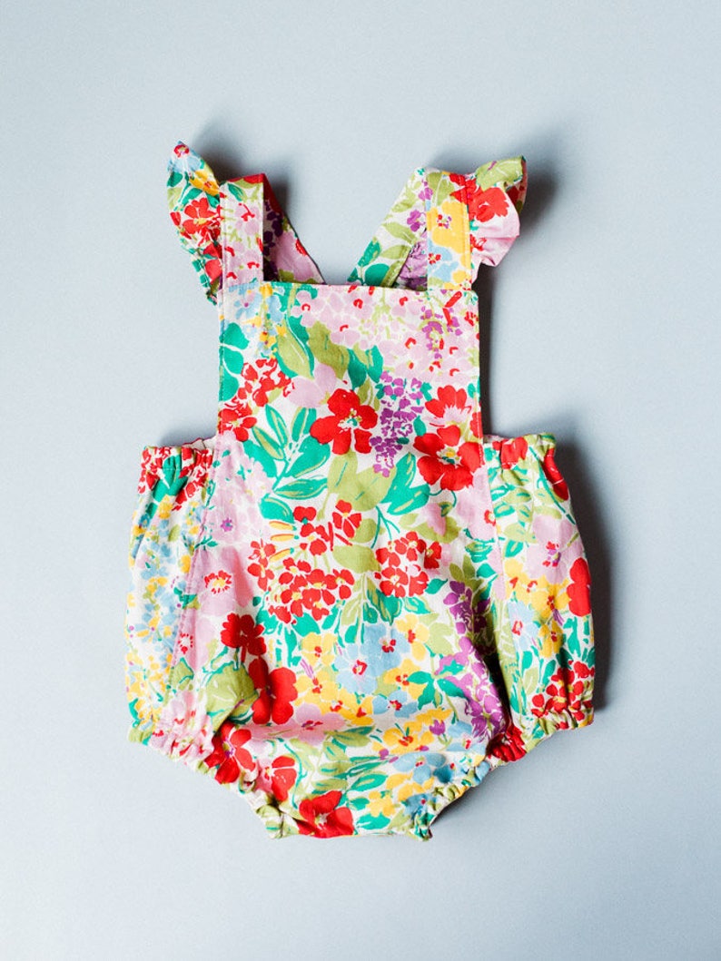 Baby Romper Baby Playsuit Girl Romper Girl Playsuit Etsy