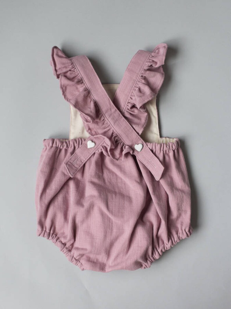 Baby Romper Baby Playsuit Girl Romper Girl Playsuit Etsy