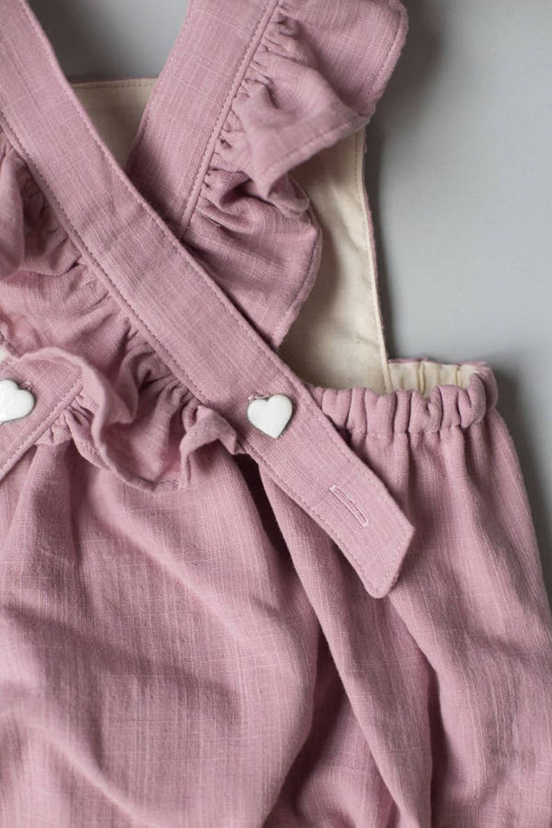 Baby Romper Baby Playsuit Girl Romper Girl Playsuit Etsy