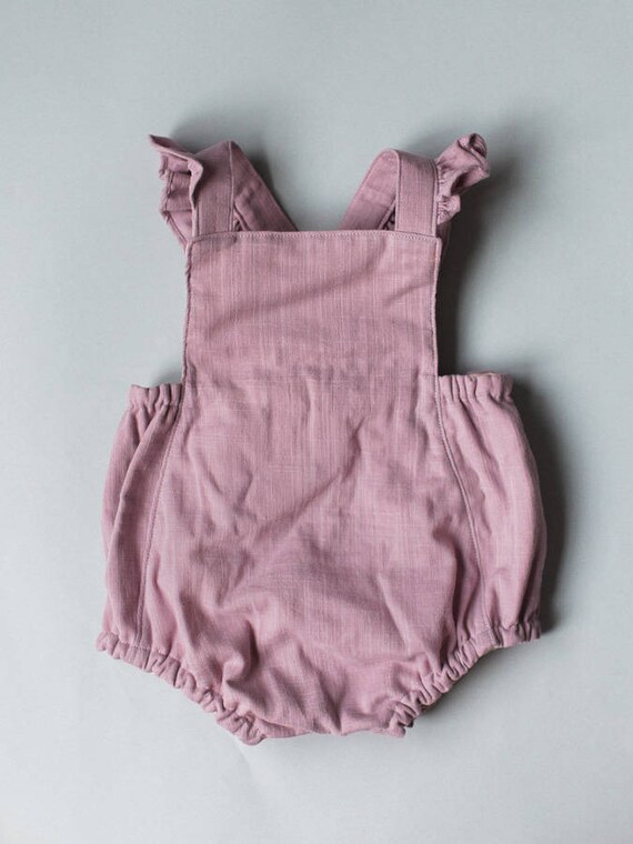 Baby Romper Baby Playsuit Girl Romper Girl Playsuit Etsy