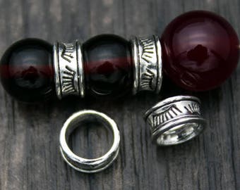 Anillo Ajustable Para Mujer - Plata De Ley 925 - Diseño De Espinas Y Rosa (Estilo A)