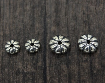 Perle Guru In Argento 925 Per Mala: Da 6mm A 20mm - Perline Di Purezza Per La Tua Meditazione