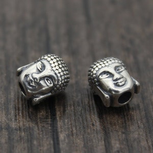 Bead, Buddha Head 7x9mm Bead, Buddha Head 7x9mm