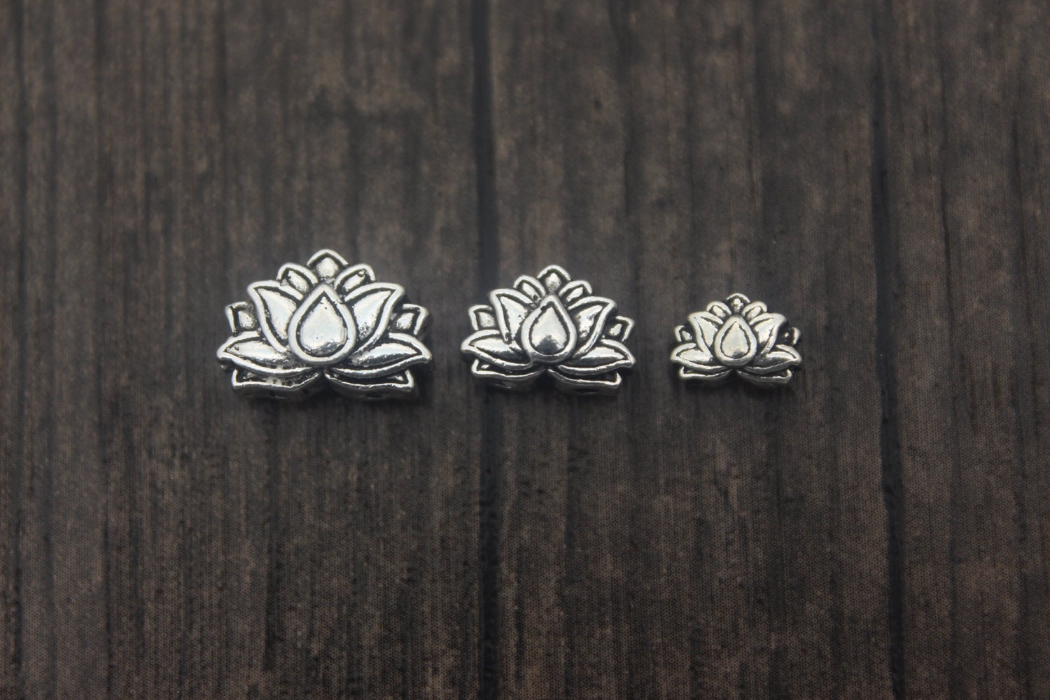 Sterling Silver Lotus Bead8/10/12mm for Selectionlotus Etsy