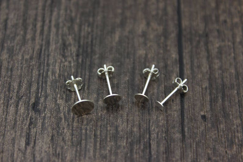 earring post and back