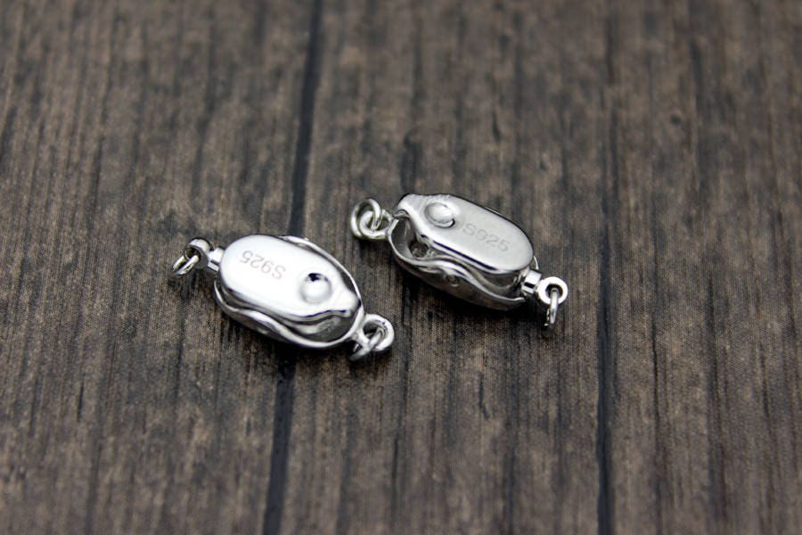 1PC Sterling Silver Box Clasp Box Clasp Connector Bracelet Etsy UK