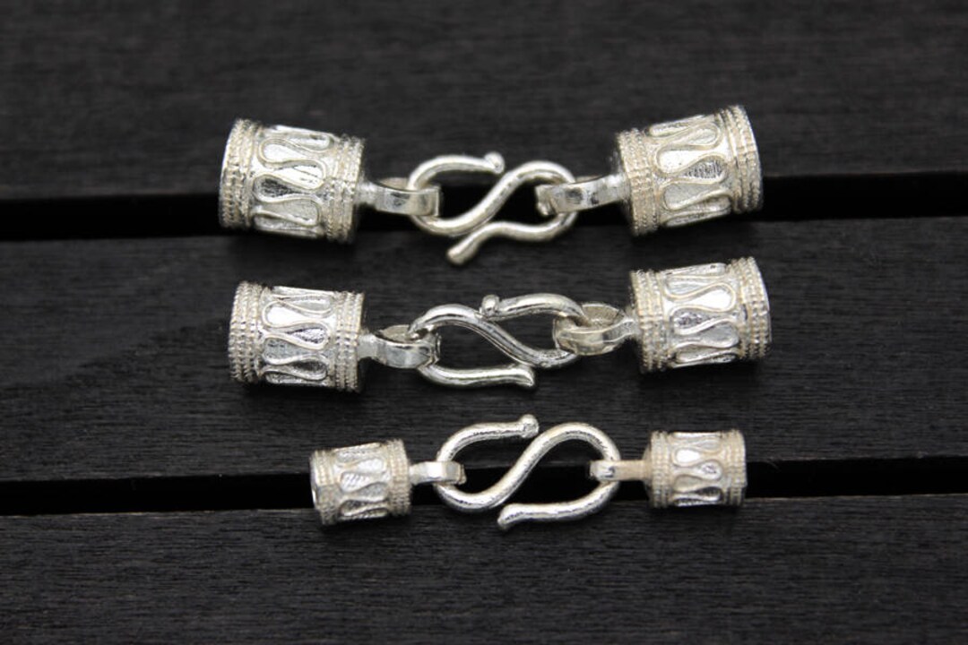 3mm 4.5mm 5mm Sterling Silver Cord Ends,sterling Silver Cord End Caps