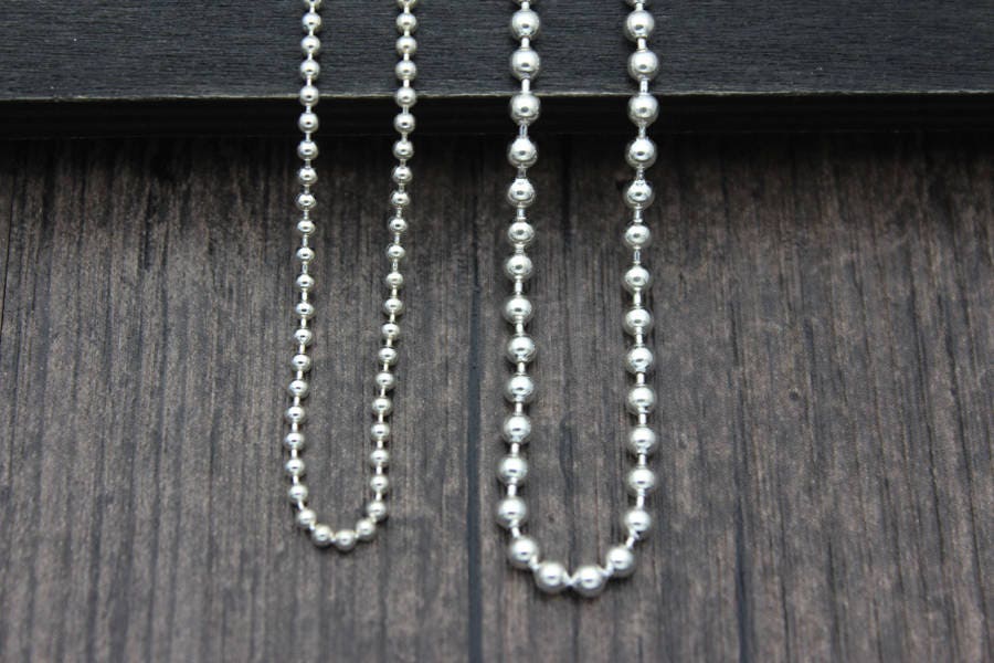 Cadena De Cuentas De Bola Para Accesorios De Manualidades, 100 Piezas