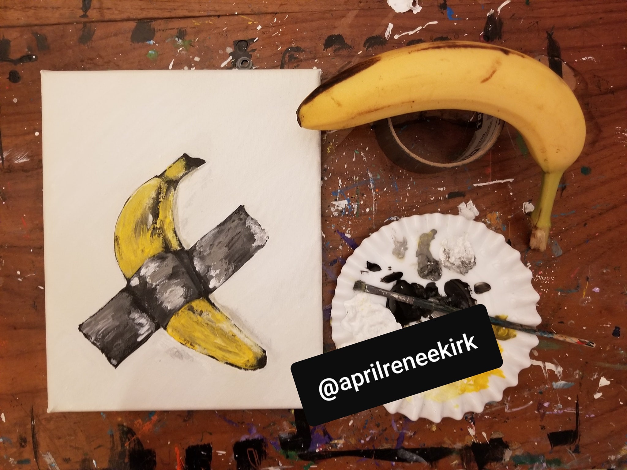 Duct Tape Banana Etsy